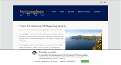 Desktop Screenshot of french-language-services.com