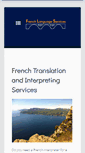 Mobile Screenshot of french-language-services.com